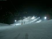 Night skiing