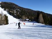 Practice slope at Sonnenlift