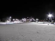 Night skiing
