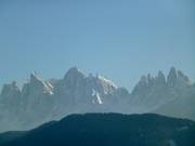 Panorama towards the Dolomites