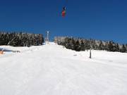Challenging downhill run at Fichtelberg