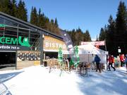 Bistro at the Medvědín valley station