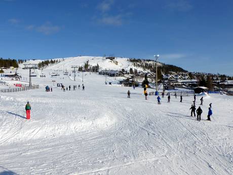Central Sweden: size of the ski resorts – Size Idre Fjäll