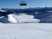 Storage pond in the Sillian ski area