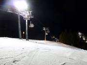 Night skiing
