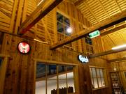 Bo-Bar with a view of the slopes