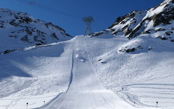 Ski resorts for advanced skiers and freeriding Kaunertal – Advanced skiers, freeriders Kaunertal Glacier (Kaunertaler Gletscher)