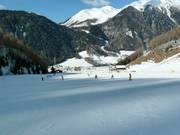 Practice area in Vals at the Schilling gondola lift