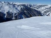 Very well-groomed slopes on the Schmittenhöhe