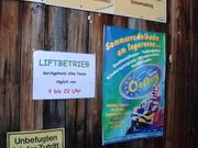 Information about operating hours