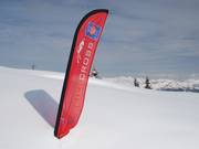 Start of the cross course at Mont Bisanne