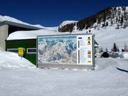 Large information board at the Speiereck-Gipfelbahn