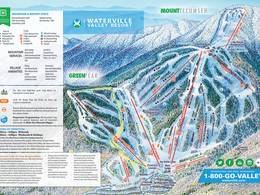 Trail map Waterville Valley