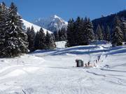 Beginner area on the Gerschnialp