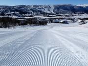 First-class slope grooming in the Geilo ski resort