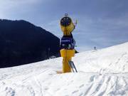 High-performance snow cannon at Hocheck