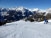 Wide slopes at Goldried