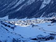 Center of Galtür (approx. 2 km to the ski area)