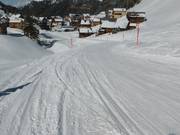 Turna descent at the edge of Malbun