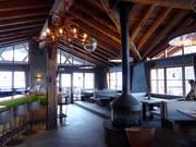 The K-Lounge in the Kristall Alm welcomes visitors for relaxed après-ski
