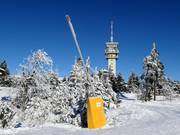 Snow lance at Keilberg