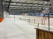 View from the valley station of the Tellerlift to the mountain station of the chairlift