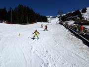 Practice slope with conveyor belt