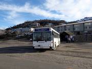 Shuttle buses link Perisher Valley to Smiggin Holes
