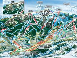 Trail map Snowmass