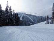 Easy slope in the Whitewater ski resort