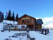 Mountain hut tip Wolfratshauser Hütte