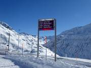 Information about the departure times of the Matterhorn-Gotthard-Bahn