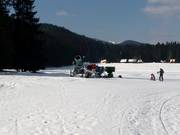 Snow cannons at Bialy Potok.