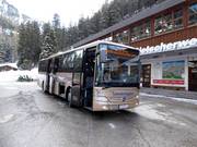 Ski bus from Uttendorf to the ski area