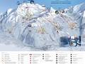Trail map Les Arcs/Peisey-Vallandry (Paradiski)