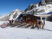 Bödelehütte at the valley station of the Fernau chairlift
