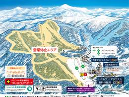 Trail map Manza Onsen