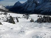 Mogul slope in Gaistal