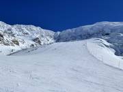 Intermediate glacier slope red