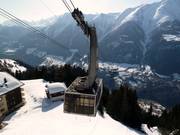 Betten Talstation-Bettmeralp - 125pers. Aerial tramway/Reversible ropeway