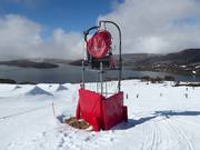 Efficient snow cannon in Falls Creek