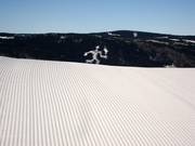 First-class slope grooming in Hafjell