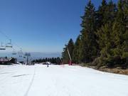 Practice slope Luža