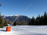 Comprehensive snowmaking in the Götschen ski area