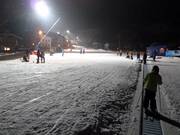 Night skiing