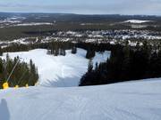 Difficult slope Snövesslan