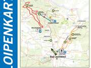 Cross-country trail map Bad Leonfelden
