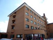 The Club Med in the lower part of the ski area