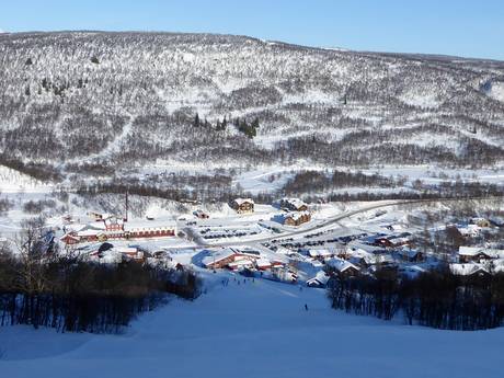 Härjedalen: access to ski resorts and parking at ski resorts – Access, Parking Ramundberget