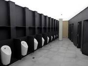 Attractive and very clean restroom facilities